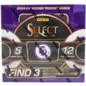 2023/24 Panini Select Premier League Soccer Hobby Box