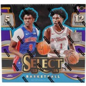 2023/24 Panini Select Basketball Hobby 12 Box Case