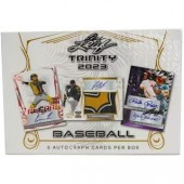 2023 Leaf Trinity Baseball Hobby Box
