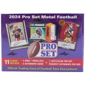 2024 Pro Set Metal Football Hobby Box