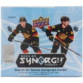2024/25 Upper Deck Synergy Hockey Hobby 16 Box Case