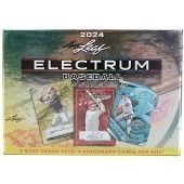 2024 Leaf Electrum Baseball 10 Box Case