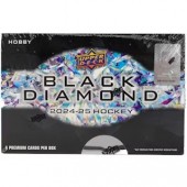2024/25 Upper Deck Black Diamond Hockey Hobby 5 Box Case