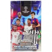2023/24 Topps UEFA Club Competitions Stadium Club Chrome Soccer Hobby Box