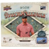 2025 Upper Deck Goodwin Champions Hobby 16 Box Case