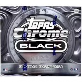2025 Topps Chrome Black Baseball Hobby Box