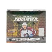 2025/26 Upper Deck Credentials Hockey Hobby Box