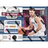 2021/22 Panini Contenders Optic Basketball Hobby 20 Box Case