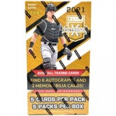 2021 Panini Elite Extra Edition Baseball Hobby 20 Box Case