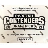 2021 Panini Contenders Draft Football Fat Pack Cello Box
