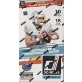 2021 Panini Donruss Football Hobby 18 Box Case