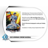 2025 Bowman Chrome Baseball Hobby 12 Box Case