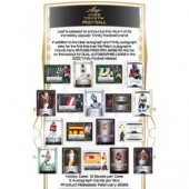 2022 Leaf Trinity Football Hobby 10 Box Case